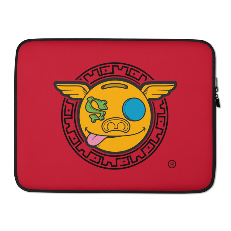 HanZ0 LoGo Custom Laptop Sleeve (Red)