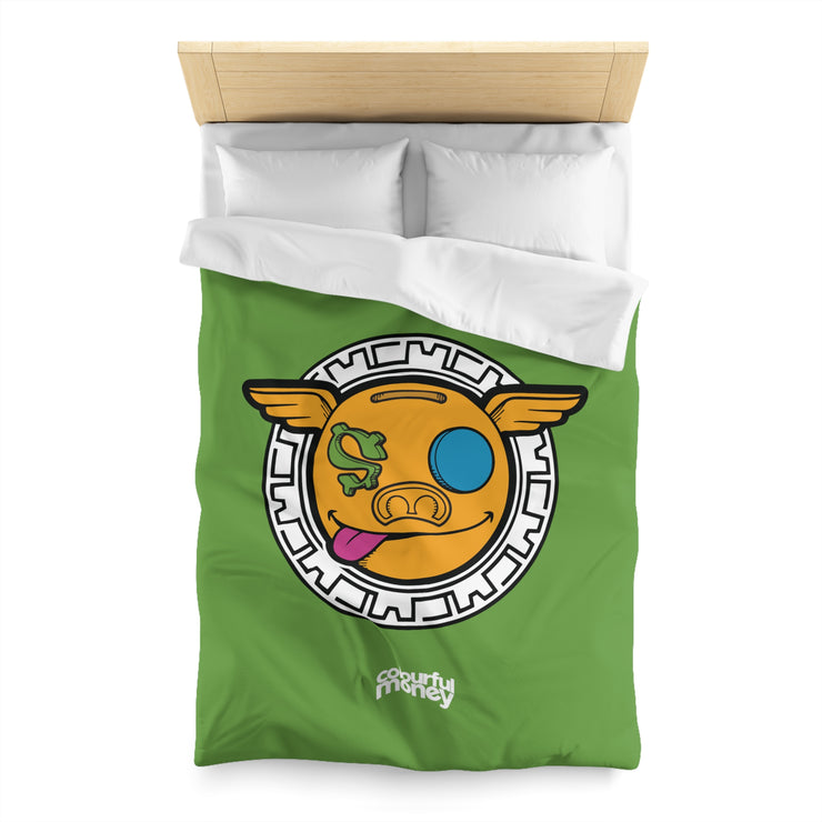 HanZ0 Crest Logo _ Microfiber Duvet Cover