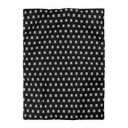 CM Skulls - Microfiber Duvet Cover (Black)