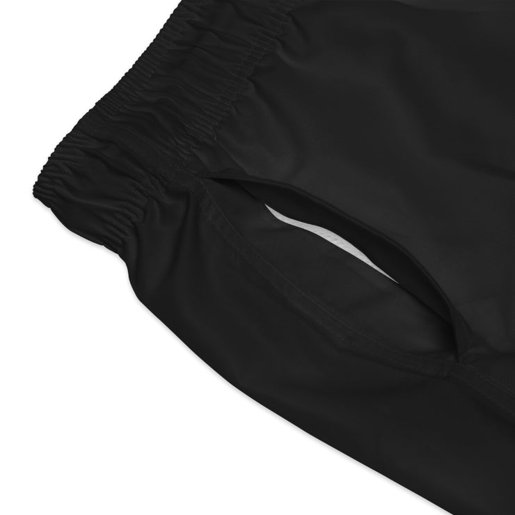 CM Summer 24 Swim Trunks – Vibrant Customizable Swimwear (Black)