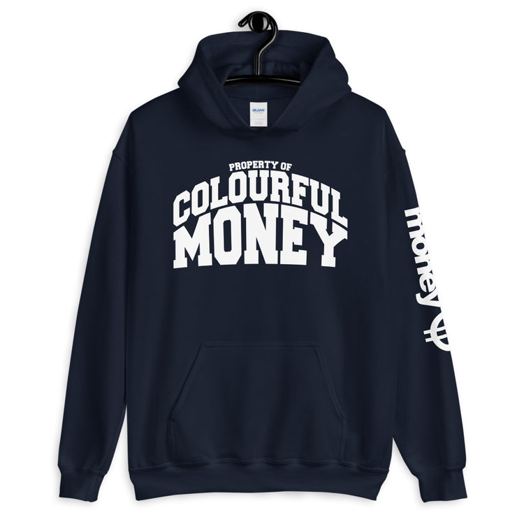 Property of Colourful Money unisex hoody