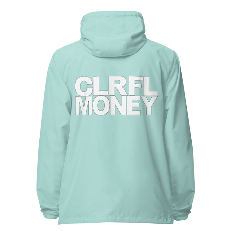 Lightweight CLRFL MONEY windbreaker