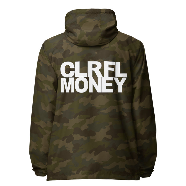 Lightweight CLRFL MONEY windbreaker
