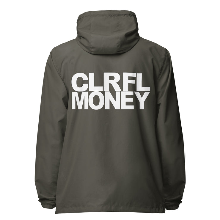 Lightweight CLRFL MONEY windbreaker
