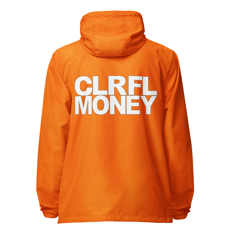 Lightweight CLRFL MONEY windbreaker