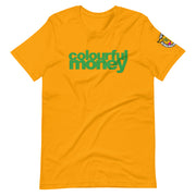 Colourful Money Font logo Short-Sleeve Unisex T-Shirts